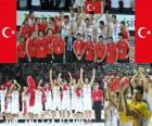 Η Τουρκία, 2η θέση, το 2010 FIBA World, την Τουρκία